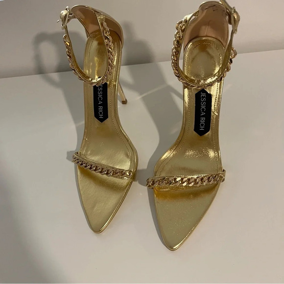 Jessica Rich Monaco Sandals Gold size 37 - Picture 4 of 9